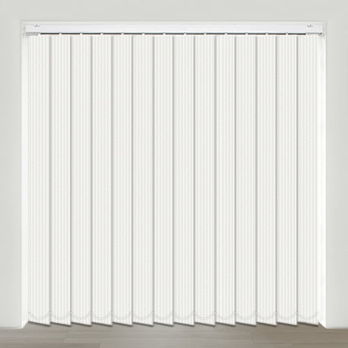 Jakobe White Vertical Blind