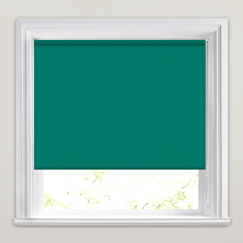 Mono FR Emerald Roller Blind