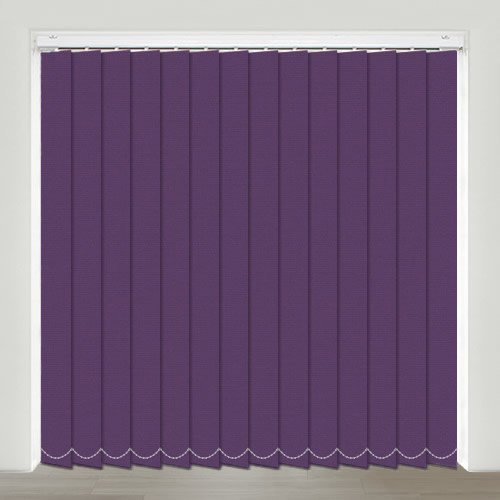 Mono FR Purple Vertical Blind