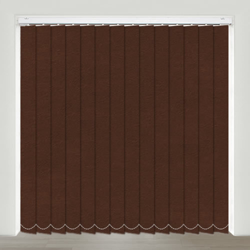 Nubuck Saddle Vertical Blind