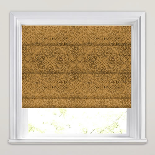 Samba Saffron Roman Blind