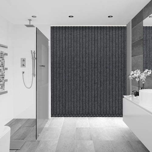 Planet Black Vertical Blinds