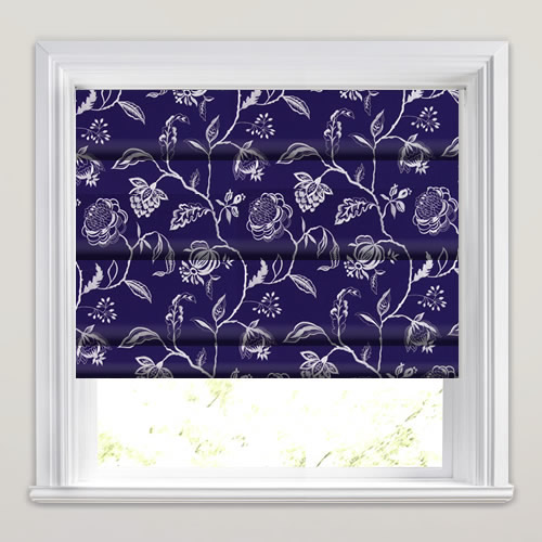 Lahini Indigo Roman Blind