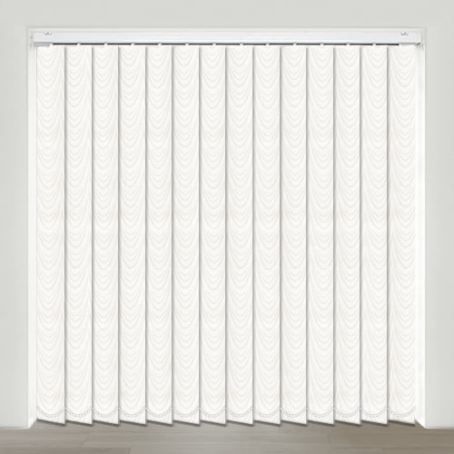 Delmar White Vertical Blind