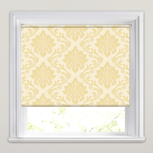 Damask Tan Roller Blind