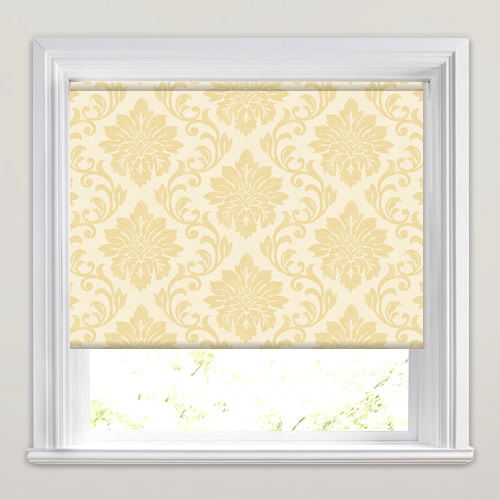 Damask Tan Roller Blind