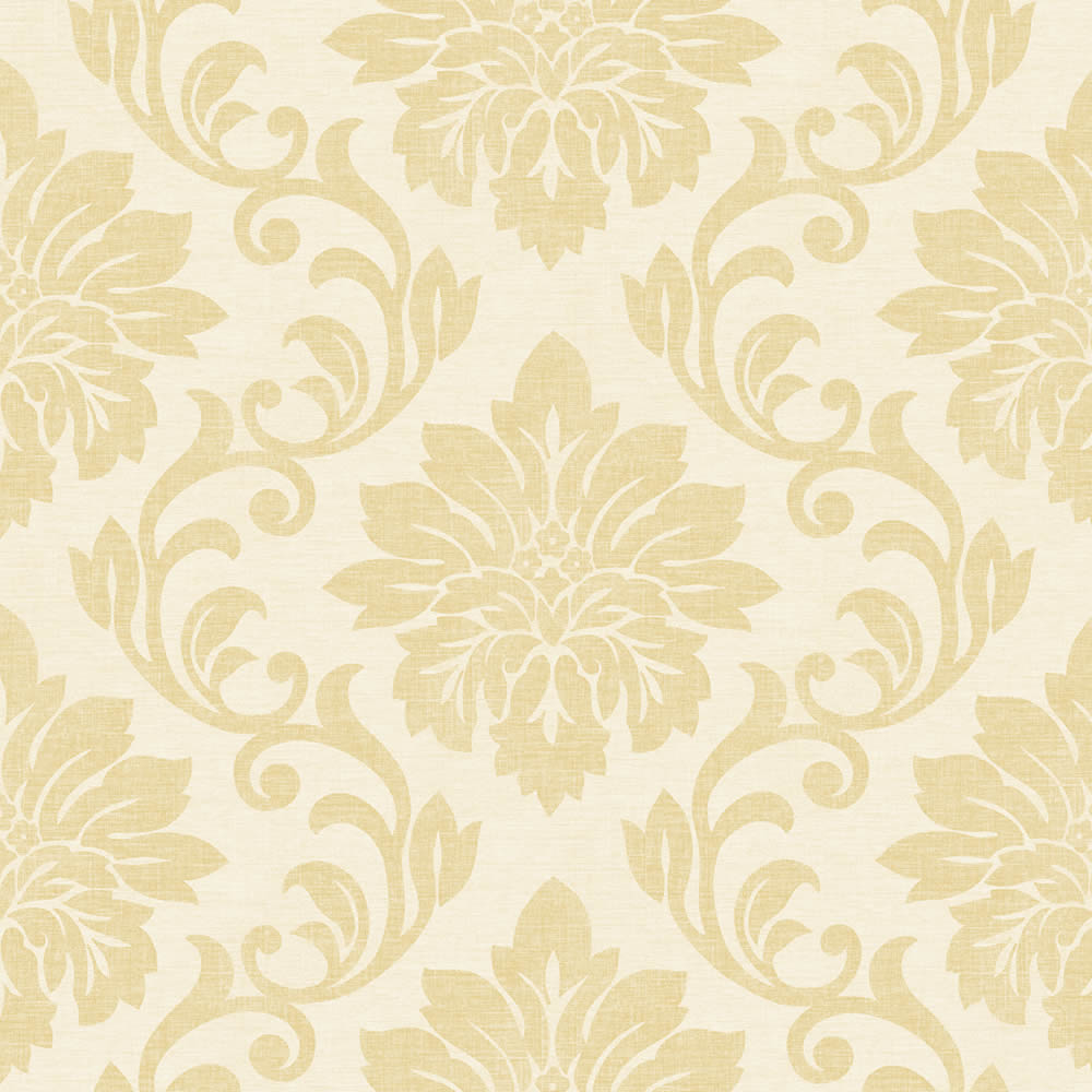 Damask Tan Zoom