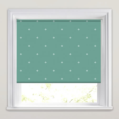 Grey Kitchen Green Walls Roller Blind Grey Kitchen Green Walls Roller Blind