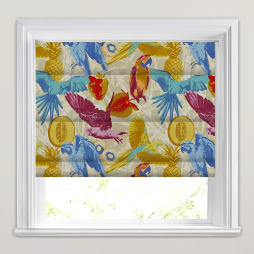 Guadeloupe Paradise Roman Blind