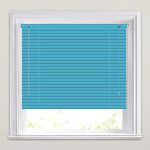 25mm Cyan Venetian Blind