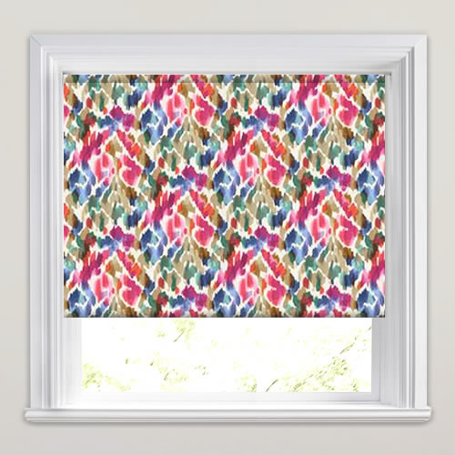 genesis patterned roller blind