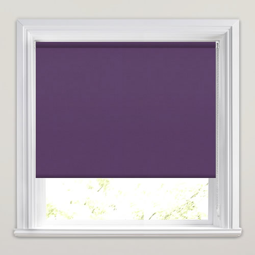 Mono FR Purple Roller Blind