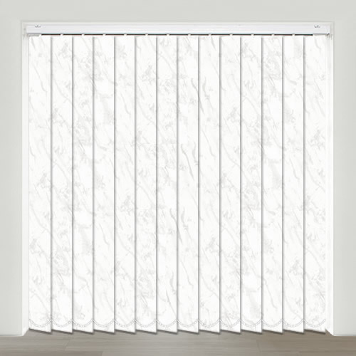 Kalahari White Vertical Blind