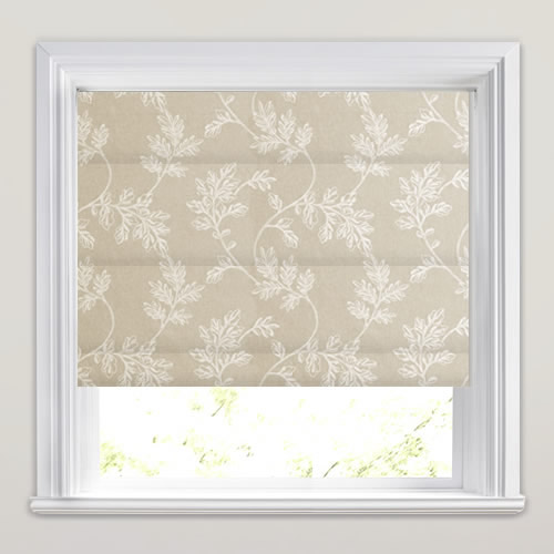 Trinity Parchment Roman Blind