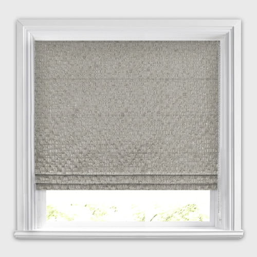 textured roman shades