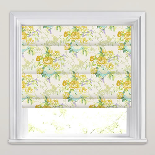 Indonesia Tropical Roman Blind