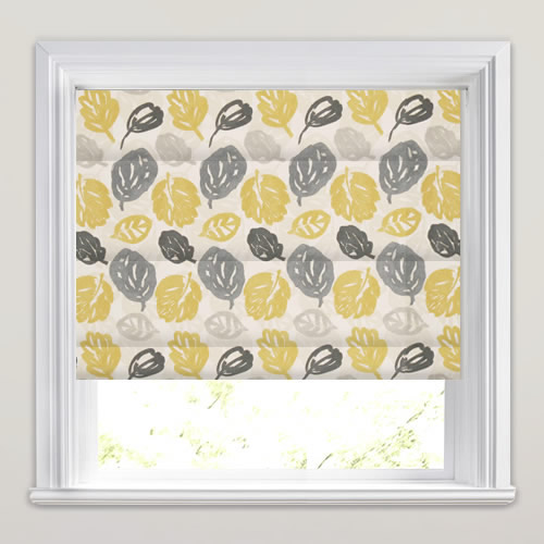 Rowan Mimosa Roman Blind