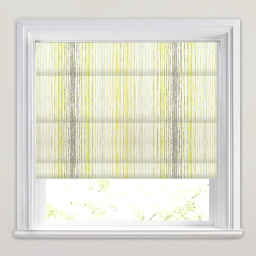 Azura Sulphur Roman Blind