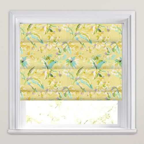 Borneo Tropical Roman Blind